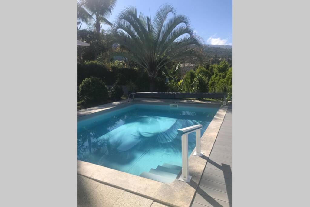 St Leu -Villa D'Artiste, Superbe Vue Mer, Piscine Chauffee Saint-Leu Bagian luar foto